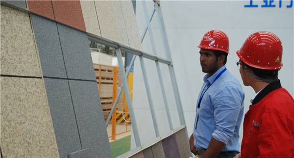 德晋贵宾厅外墙保温一体板