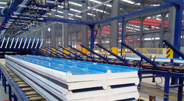 德晋贵宾厅三波峰聚氨酯屋面板