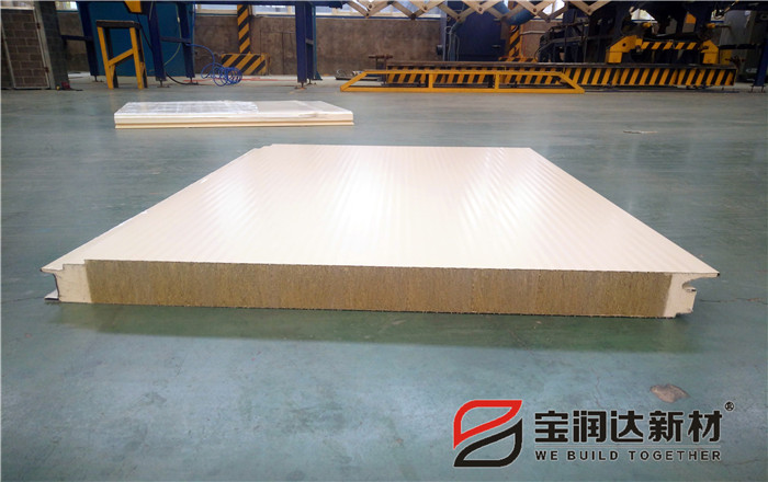 德晋贵宾厅75mm厚岩棉小波纹墙板