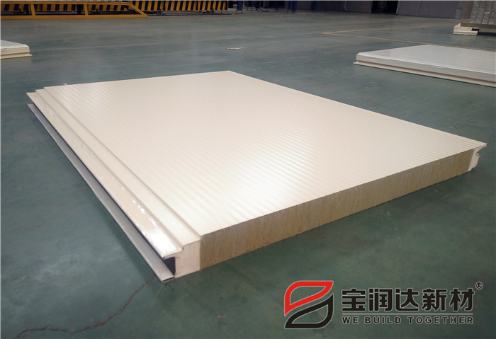 德晋贵宾厅75mm厚岩棉小波纹墙板