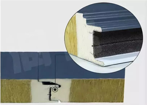 德晋贵宾厅聚氨酯封边岩棉夹芯板