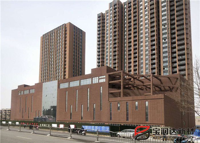 郑州鞋城外墙保温装饰一体板项目